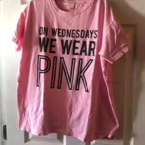 Pink tee